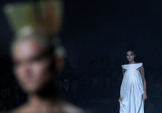 Illustration for article titled Rick Owens Show Is A Space Oddity